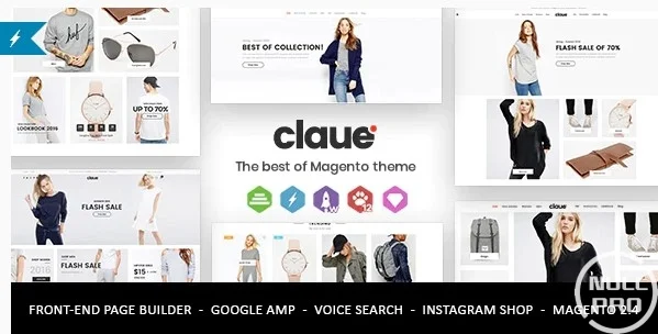 Ressource: 'Claue - Clean, Minimal Magento 2 and 1 Theme'