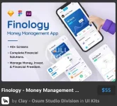 Finology - Money Management App Template.webp