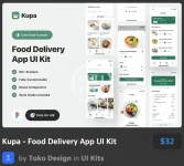 Kupa - Food Delivery App UI Kit.jpg